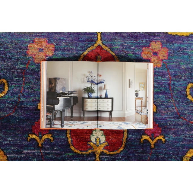 Contemporary Persian Style Floral Natural Silk Rug by Rug & Kilim, India For Sale - Image 10 of 10