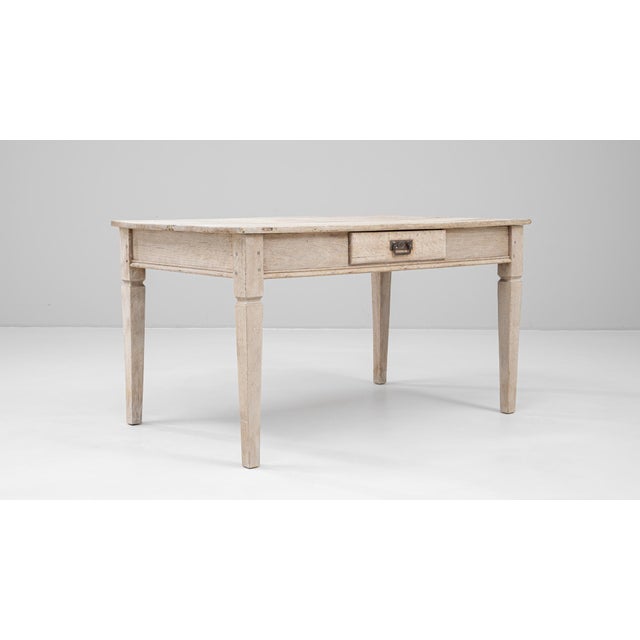 Wood 1900s French Oak Table For Sale - Image 7 of 10