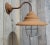 French Rusty Outdoor Barn Lamp Light For Sale - Image 3 of 12