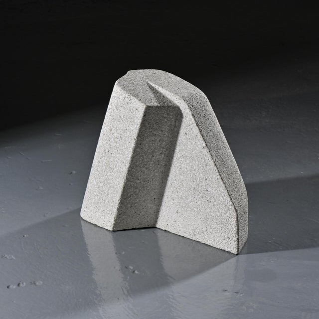 Aerated concrete sculpture created by Robert Neuhauser in Switzerland around the mid-1980s. Composed of a monolithic...