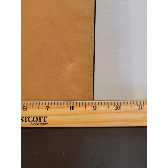 1970s Artist Signed Framed Art Limited Edition 3/50 For Sale - Image 10 of 11