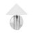 Boho Chic Geo Semi-Circled Chrome Table Lamp For Sale - Image 3 of 6
