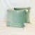 1980s 1980s Vintage Hollywood Regency Velvet Small Decorative Pillows, White Corner Tassels - A Pair For Sale - Image 5 of 10