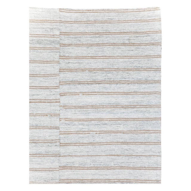 Modern Galerie Shabab Collection Mid-20th Century Handmade Turkish Flatweave Kilim Accent Rug For Sale - Image 3 of 10