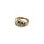 Late 20th Century 14 Karat Yellow Gold and Diamond Band Ring, Size 6 For Sale - Image 4 of 8