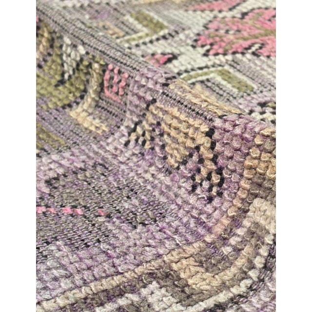 Textile Vintage Moroccan Area Rug - 9.8 X 5.8 Ft For Sale - Image 7 of 8