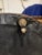 Chesterfield-Style Round Chocolate Leather Ottoman-Vintage For Sale - Image 13 of 14