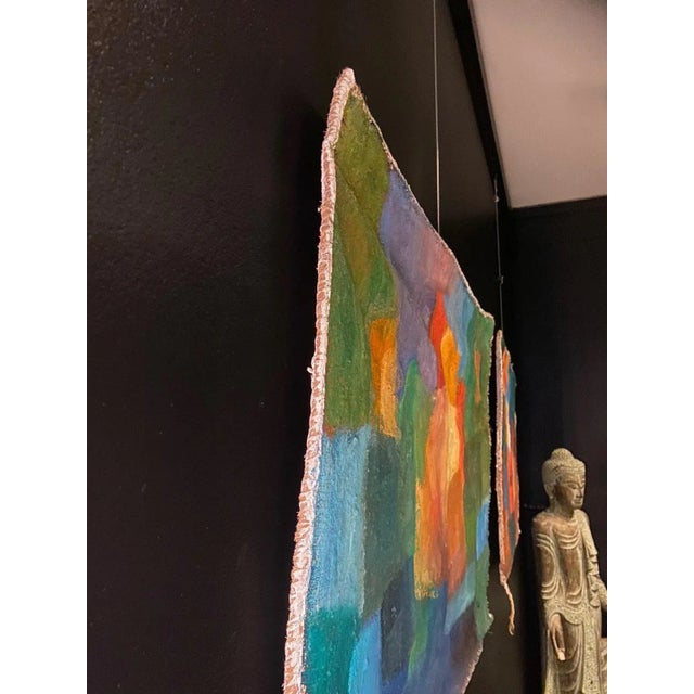 Gilbert Pauli, Perpétuer, Oil on Burlap, 2003 For Sale - Image 4 of 10