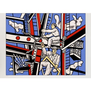 After Fernand Léger, The Builders, Silkscreen on Arches Paper, 1/50 For Sale