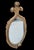 Baroque Vintage John Richard Limited Edition Gold Gilt Plume Oval Wall Mirror For Sale - Image 3 of 10