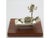 Vintage Italian Silver Doctors Cabinet Scene on Wooden Base attributed to Sacchetti, 1970s For Sale - Image 13 of 13