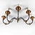 Antique Iron 5-Light Wall Lamp For Sale - Image 6 of 9