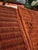 Ruby Red 1980s Vintage Boho Chic Watermelon Wicker Picnic Basket & Matching Tablecloth Set - 2 Pieces For Sale - Image 8 of 11