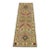 Kazak Runner 2’1” X 5’11” Gray Wool Tribal Hand-Knotted Oriental Rug For Sale