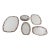 Set of Five Art Deco Bohemian Czechoslavakia Porcelain Serving Pieces by Mepoco For Sale