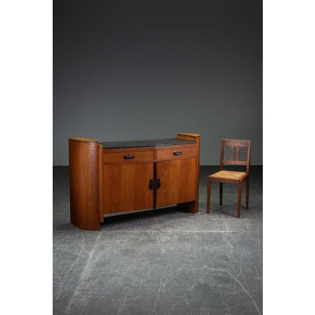 Vintage Amsterdam School Sideboard, 1930s For Sale - Image 6 of 15