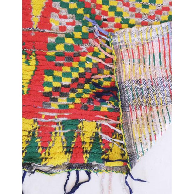 1980s Tribal Moroccan Rug - 5.4 X 2.9 Ft For Sale - Image 4 of 6