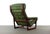 Mid-Century Modern Mid Century Modern Lounge Chair in Rosewood and Stressed Leather For Sale - Image 3 of 8