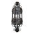 1920s Spanish Revival Wrought Iron Pendant Lantern For Sale