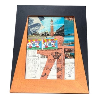 Contemporary Original Wayne Cunningham Abstract Collage For Sale