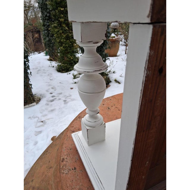 Antique Wall Console in Shabby Chic Style, 1890s For Sale - Image 15 of 16