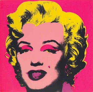 Andy Warhol Marilyn Pink Print