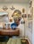 Vintage space age arc lamp in gold, circa 1970s. Sleek, sculptural, and impossible to ignore. Minor wear on the frame....