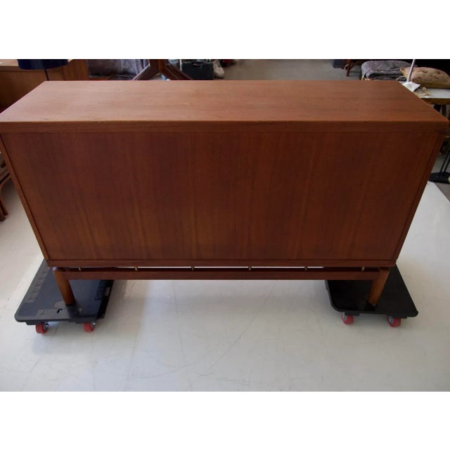 Mid-Century Italian Teak and Brass Sideboard from La Permanente Mobili Cantù, 1960s For Sale - Image 14 of 16