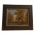 Mid 20th Century Original Sepia-Toned Landscape Painting. For Sale