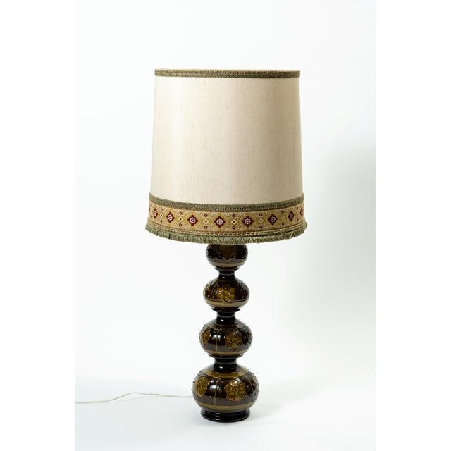 Mid-Century Modern Ceramic Floor Lamp from Kaiser Leuchten, 1970s For Sale - Image 3 of 9