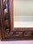 Vintage Carved Wood Picture Frame With Linen Liner For Sale - Image 12 of 18