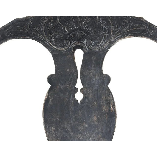 Rococo Style 3-Seat Sofa-Bench, Sweden For Sale - Image 5 of 12