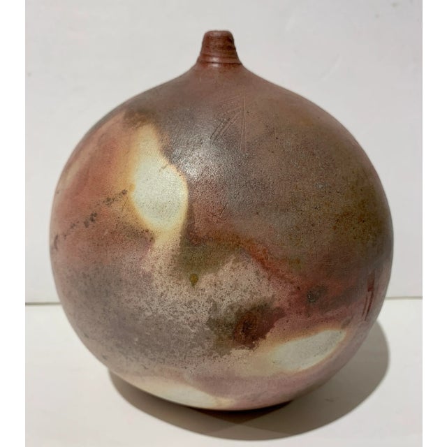 Brown Contemporary Organic Southwestern Vase For Sale - Image 8 of 8