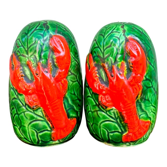 1970s "Cape Cod" Lobster Salt & Pepper Set For Sale