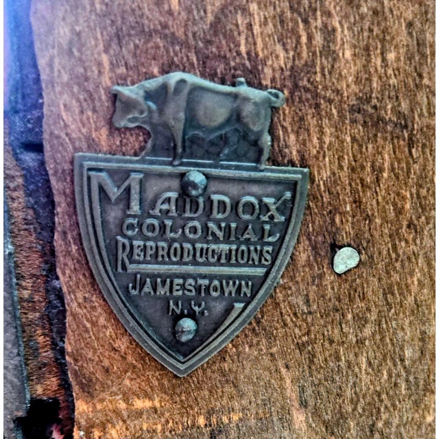 Federal Style Maddox Mahogany Secretary Desk – Tambour Doors, Jamestown Ny For Sale - Image 11 of 13