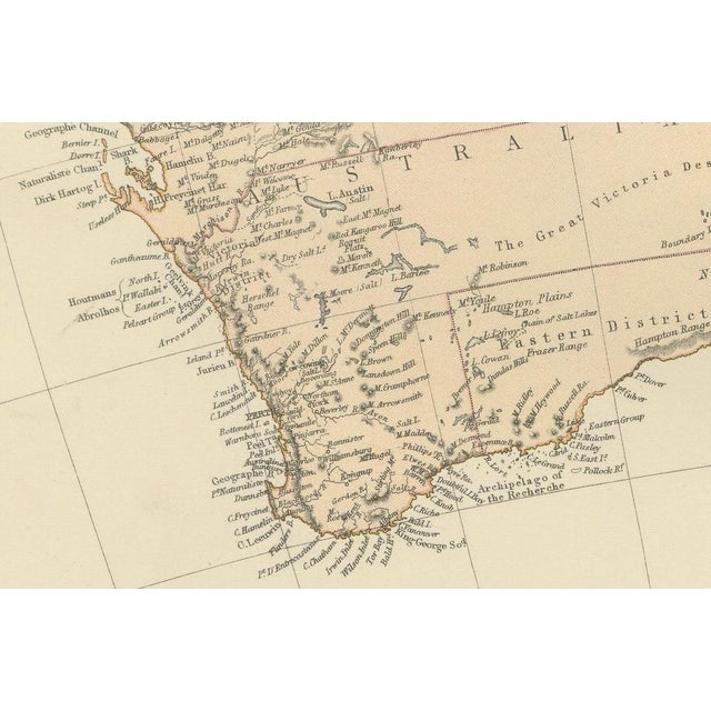 Map of Australia and New Zealand, 1882 For Sale - Image 3 of 7