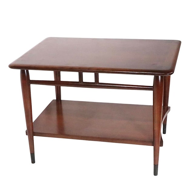 Pr. Lane Acclaim End Tables by Andre Bus C. 1960's For Sale - Image 11 of 16