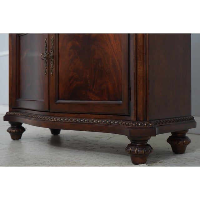 Century Marble Top Cherry Server Cabinet For Sale - Image 10 of 18