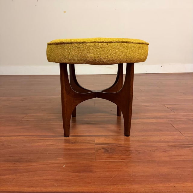Mid-Century Modern G-Plan Astro Vintage Stool / Ottoman For Sale - Image 3 of 7