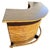 1950s Restored Horizontal Stacked Restored Rattan L-Shaped Corner Bar W/ Foot Rest For Sale - Image 4 of 12