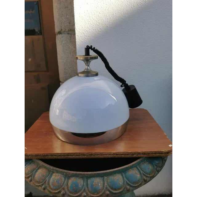 Metal Ceiling Lamp For Sale - Image 10 of 10
