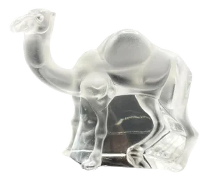 Tanger Chameau Sculpture from Lalique, 1970s