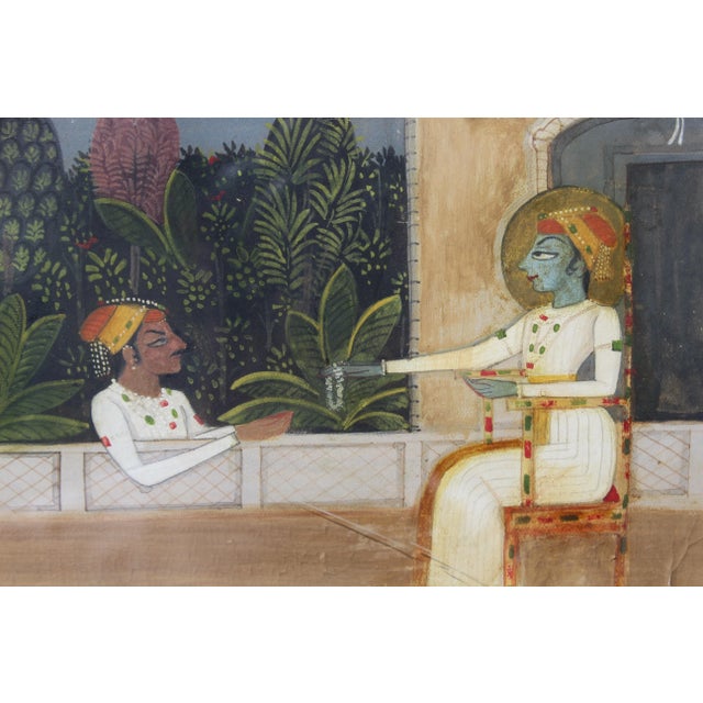 nice 19/18 c. Indian gouache painting