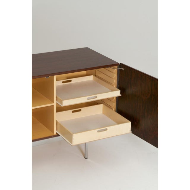 Wood B40 Minimalist Sideboard in Rosewood by Dieter Wäckerlin for Behr, 1950s For Sale - Image 7 of 14