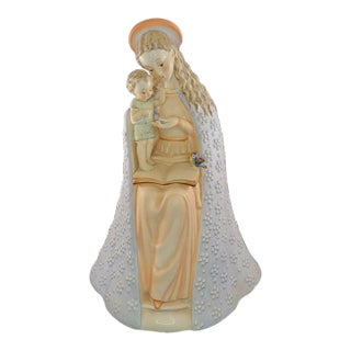 Vintage m.i. Hummel "Flower Madonna" & Child #10/Iii ~11 1/2" Tall For Sale