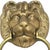 Vintage English Brass Lion Door Knocker For Sale - Image 10 of 11