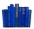Mid-Century Modern Decorative Books - Vintage Royal Blue Book Bundle - 1 Foot of Blue Books For Sale - Image 3 of 3