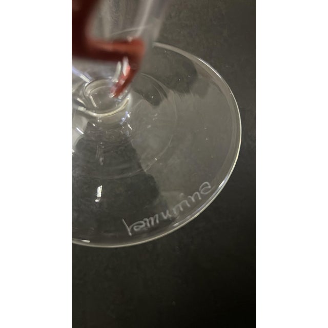 Glass Vases from La Murrina, 1985, Set of 2 For Sale - Image 3 of 5