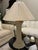 1980s Vintage 1989 Dynasty Neoclassical Fluted Column Floor & Table Lamps – Set of 2 For Sale - Image 5 of 9