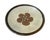 Vintage Mid Century Modern Studio Pottery Large Ceramic Plate Dish Glazed 1970s For Sale - Image 4 of 4